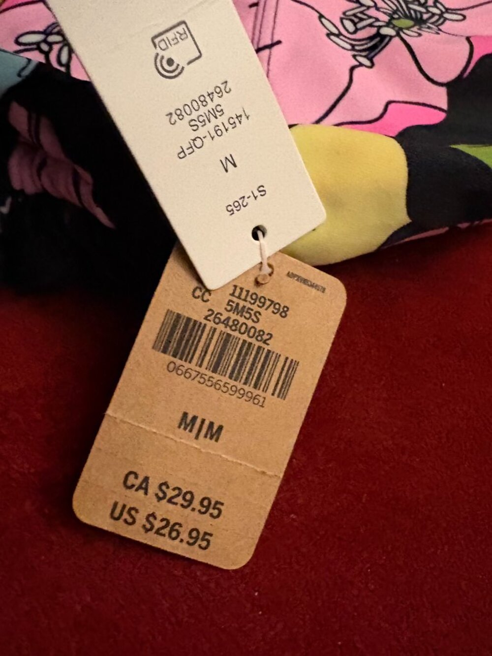 PINK Victoria Secret bathing suit bottom - Picture 5 of 6